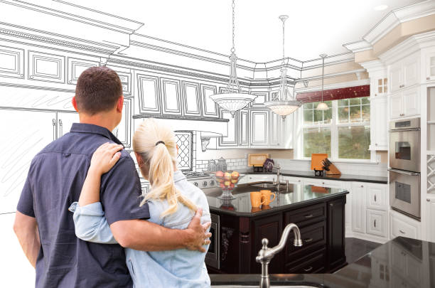 Professional Kitchen Island Installation technician working in Franklin Park, NJ